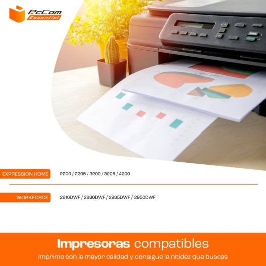 Pccom Essential Epson 604xl Cartucho Tinta Compatible Negro/cian/magenta/amarillo Pack 5