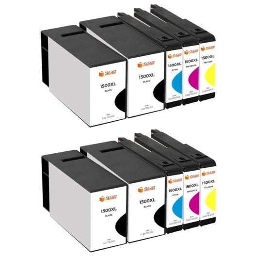Pccom Essential Canon Pgi1500xl Cartucho Tinta Compatible Negro/cian/magenta/amarillo Pack 10