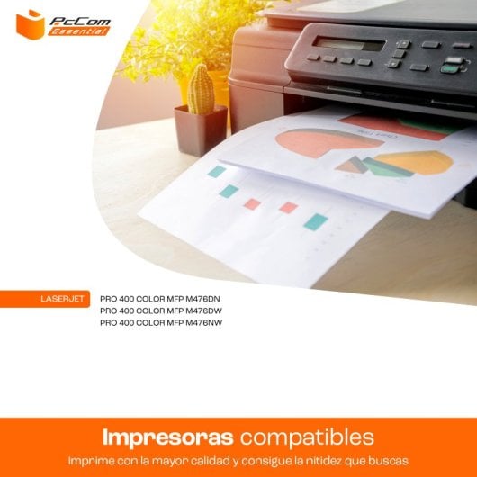 Pccom Essential Hp Cc533a/ce413a/cf383a Tóner Compatible Magenta