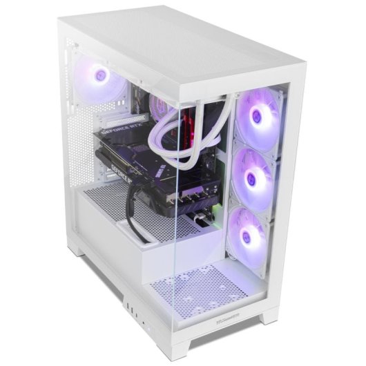 NOX Hummer GLOCK ARGB Semitorre ATX Vidro Temperado USB-C Branca