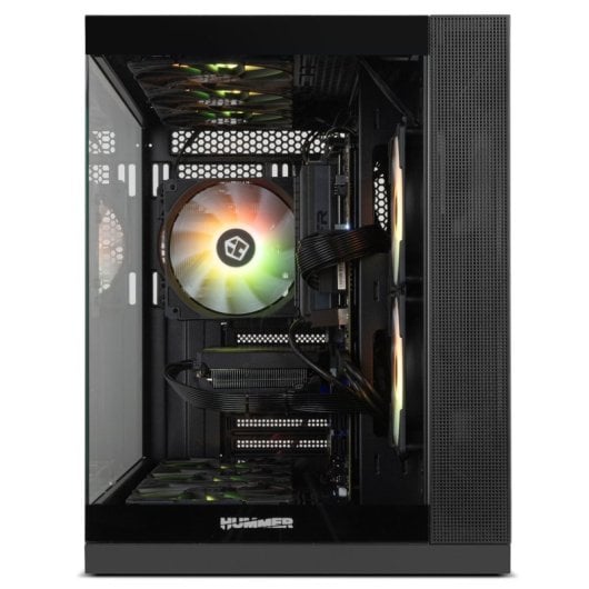 NOX Hummer ASTRA NEO Semitorre ATX Doble Cristal Templado USB-C Negra