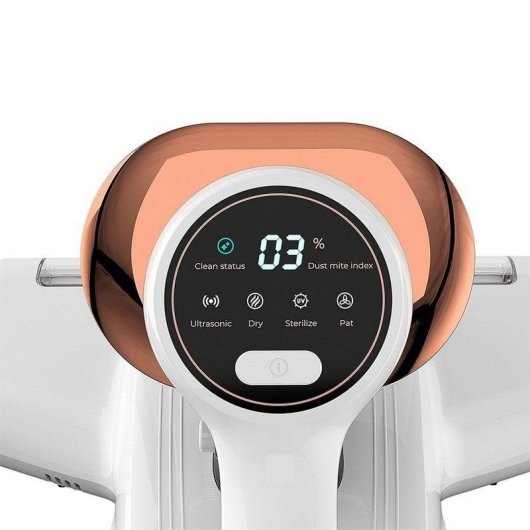 Aspirador de Estofos JIGOO J300 500W 13KPa Dupla Filtração UV Elimina Ácaros 0,38L