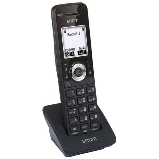 Pack Snom M100 SC Station de base + Téléphone sans fil DECT M10 SC Noir