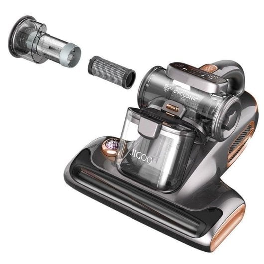 Aspirador de Estofos JIGOO T600 700W Filtro MIF Aromatização 0,5L LED