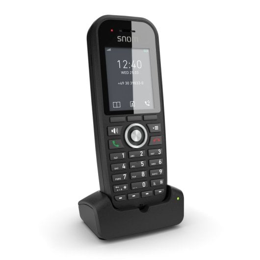 Snom M30 IP DECT Combiné EU DECT Téléphone Noir