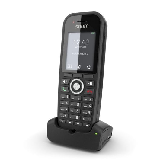 Snom M30 IP DECT Combiné EU DECT Téléphone Noir