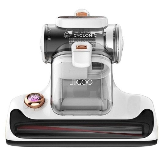 Handstaubsauger Staubsauger JIGOO T600 700W 15kPa Doppeltank UV-Desinfektion 0,5L Anti-Milben Weiß