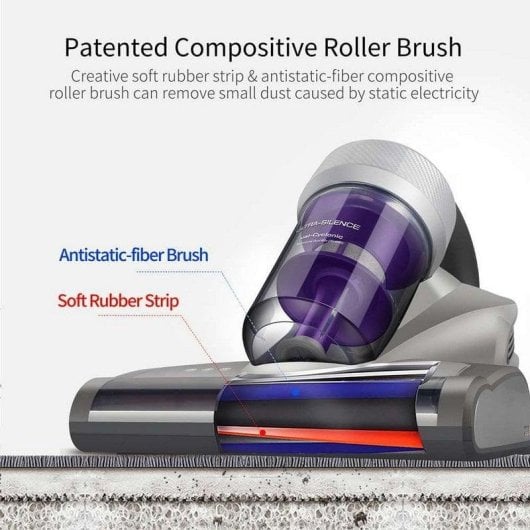 Aspirateur à Main Jimmy JV35 700W Antiacariens UV 14kPa 0,5L Gris