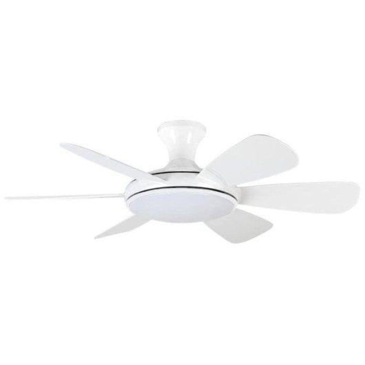 Ventilador de Techo con Luz Orbegozo CP 117105 40W 105cm 6 Velocidades Motor DC Mando Temporizador Función Invierno