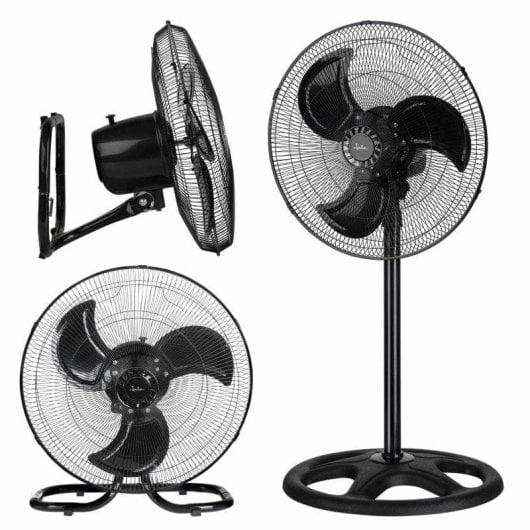 Ventilador Industrial 3 en 1 Jata JVVP3046 90W 3 Velocidades Oscilación Automática Gran Caudal