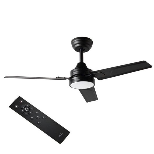 Ventilatore da Soffitto con Luce Jata JVTE4234 40W 106cm 6 Velocità Silenzioso Telecomando Funzione Inverno