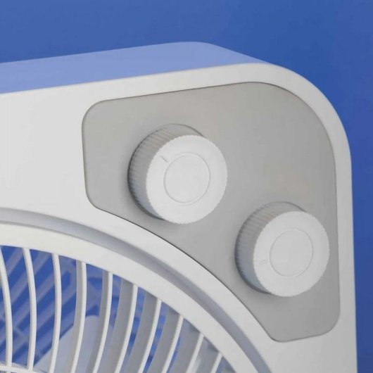 Ventilador de Suelo Jata JVVS3016 45W 3 Velocidades Temporizador Rejilla Giratoria Silencioso