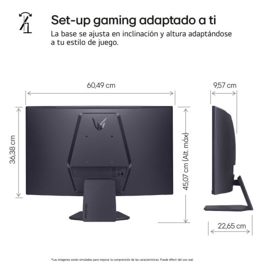 LG UltraGear 32GS60QC-B 31.5" LED VA QHD 180Hz FreeSync Curva