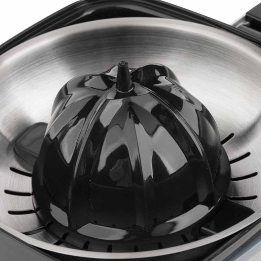 JATA JEEX1155 presse-agrume électrique 600 W Noir, Acier inoxydable