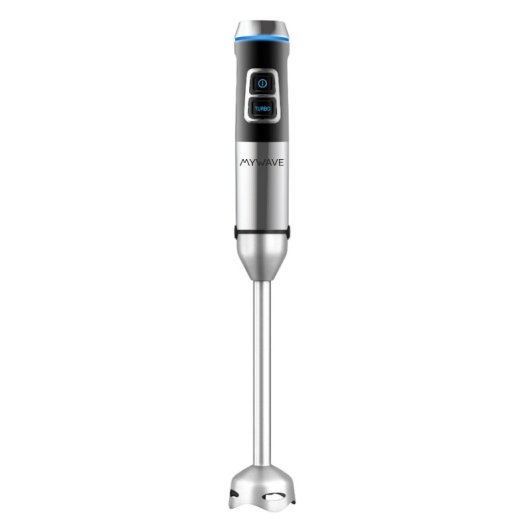 MyWave MWBTM-XXL Batidora de Mano Pie Extra Largo 1500W Acero Inoxidable