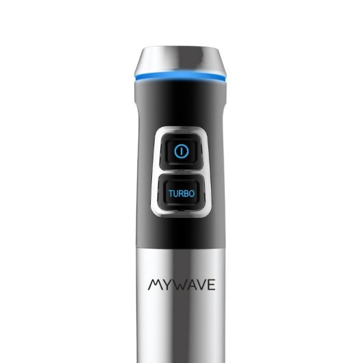 MyWave MWBTM-XXL Batidora de Mano Pie Extra Largo 1500W Acero Inoxidable