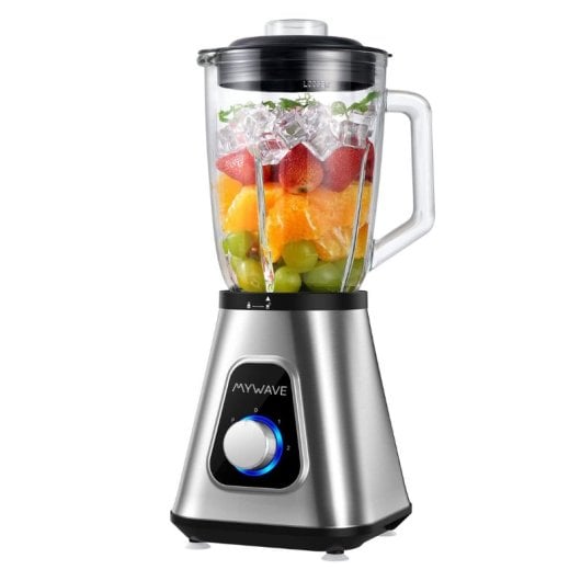 MyWave MWBTV-1300 Batidora de Vaso 1300W Acero Inoxidable
