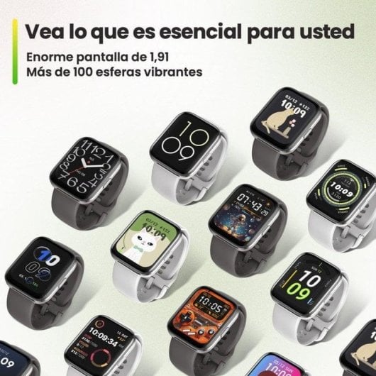 Amazfit Bip 5 Unity Bluetooth GPS 44mm TFT Cinzento Unissexo Resistente à Água IP68 SpO2