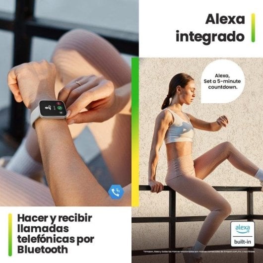 Amazfit Bip 5 Unity Bluetooth GPS 44mm TFT Cinzento Unissexo Resistente à Água IP68 SpO2