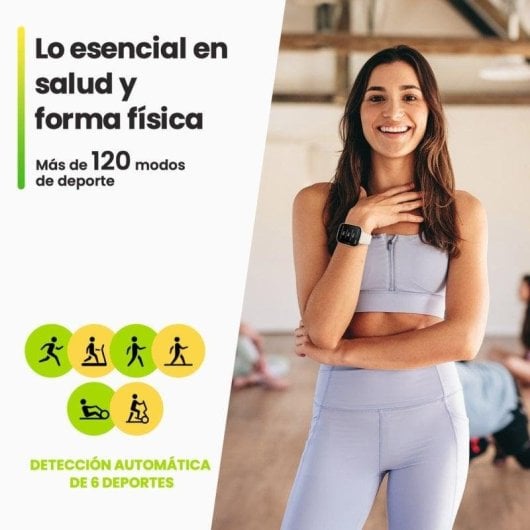 Amazfit Bip 5 Unity Bluetooth GPS 44mm TFT Cinzento Unissexo Resistente à Água IP68 SpO2