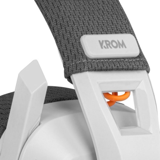 Krom Kanji Auriculares Gaming Inalámbricos para PC/Mac/Nintendo Switch/PS4/PS5/Android Blancos