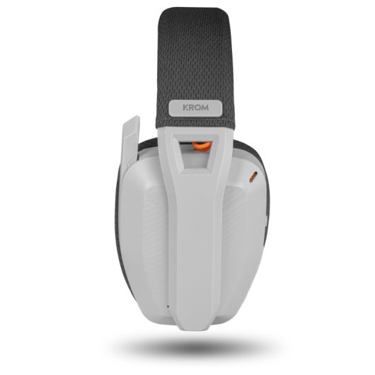 Krom Kanji Auriculares Gaming Inalámbricos para PC/Mac/Nintendo Switch/PS4/PS5/Android Blancos