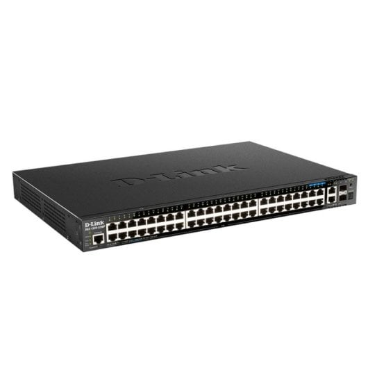 Switch Gestionado L3 D-Link DGS-1520-52MP Gigabit POE 1U Noir