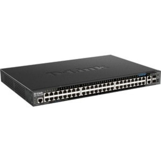 Switch Gestionado L3 D-Link DGS-1520-52MP Gigabit POE 1U Noir