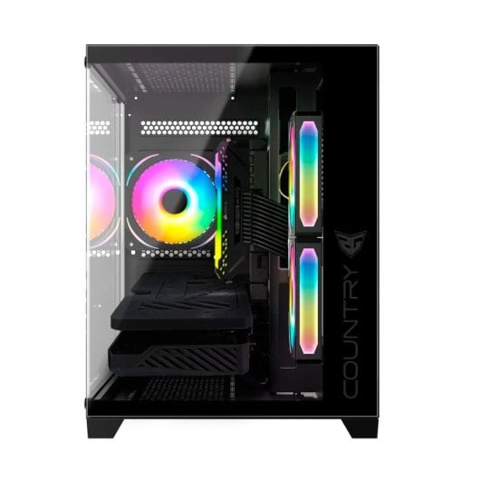PC Racing AMD Ryzen 5 8600G/16GB/1TB SSD/RX 6600 + Monitor 24" FullHD + Combo Gaming