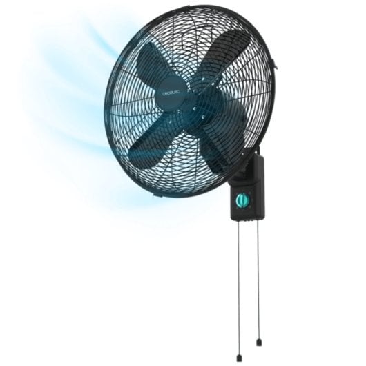 Cecotec Energysilence 4500 Power Wall Black Ventilador de Pared 50W