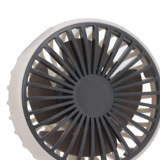 Klack Ventilador Portátil de Cuello de Doble Cabeza Recargable por USB Verde