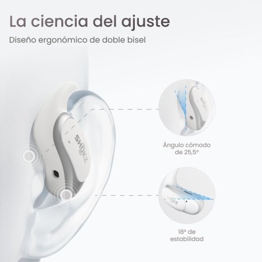 Shokz Openfit Air Auriculares Open-Ear Bluetooth Rosas