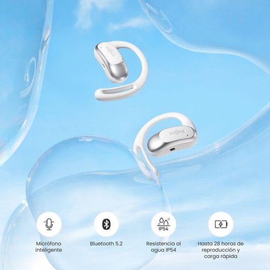 Shokz Openfit Air Auriculares Open-Ear Bluetooth Rosas