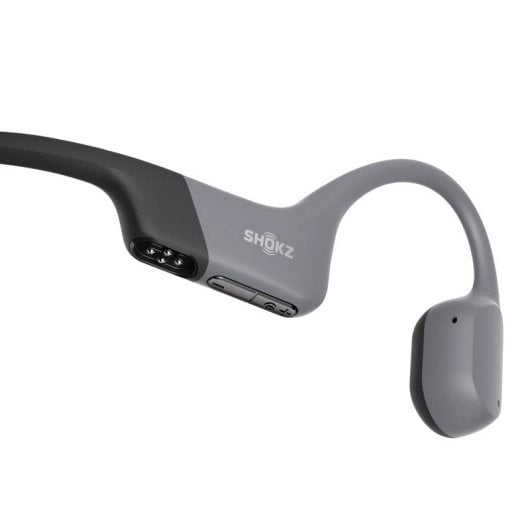 Casque Bluetooth à conduction osseuse Shokz OpenSwim Pro pour la natation (gris)