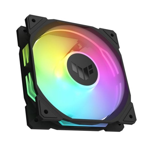 ASUS TUF Gaming TR120 ARGB Reverse Fan Single Pack Ventilador Suplementario 120mm Negro