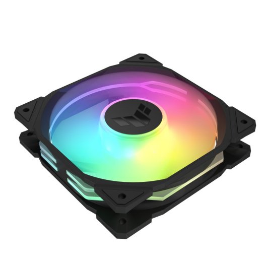 ASUS TUF Gaming TR120 ARGB Reverse Fan Single Pack Ventilador Suplementario 120mm Negro
