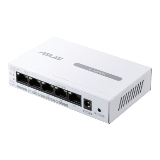 ASUS ExpertWiFi EBP15 Switch Gestionado 5 Puertos Gigabit Ethernet PoE Blanco