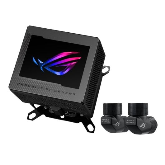 ASUS ROG Ryujin III WB Bloque de Agua para CPU con Pantalla Full Color LCD 3.5" Negro