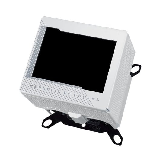 ASUS ROG Ryujin III WB White Edition Bloque de Agua para CPU con Pantalla Full Color LCD 3.5" Blanco