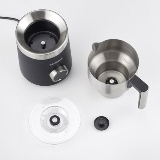 Severin SM 3587 Spuma 700 Plus Espumador de Leche de Inducción 500W 700ml Negro