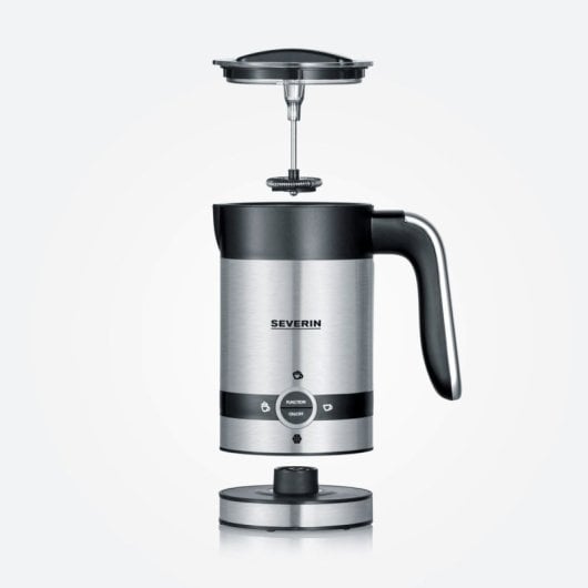 Severin SM 3584 Espumador de Leite 450W 200ml Preto/Aço Inoxidável Escovado