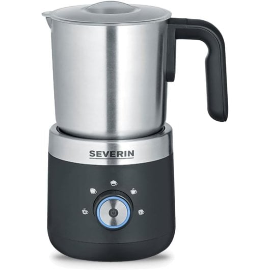 Severin SM 3588 Espumador de Leche  550W 300ml Negro Mate/Acero Inoxidable Cepillado