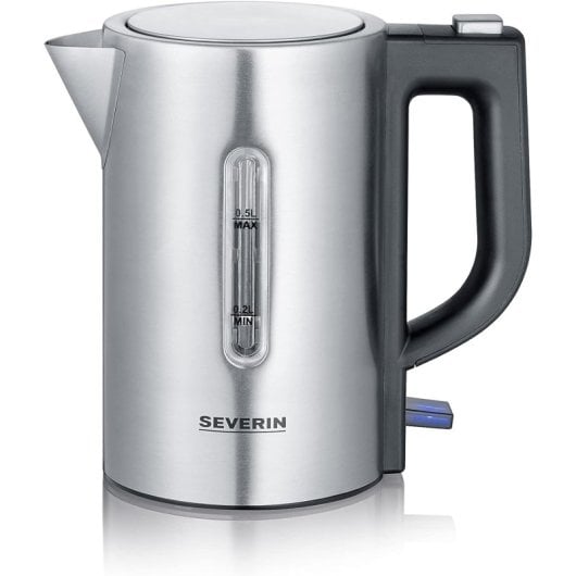 Bollitore per acqua Severin Wk 3647 - 0,5 L. Acciaio inossidabile 1.100 W