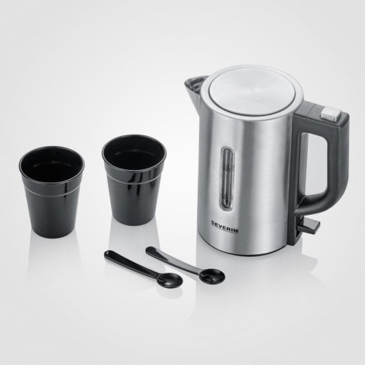 Bollitore per acqua Severin Wk 3647 - 0,5 L. Acciaio inossidabile 1.100 W