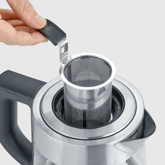 Severin WK 3473 Deluxe Mini Hervidor de Agua y Té con Temperatura Ajustable 1L 2200W