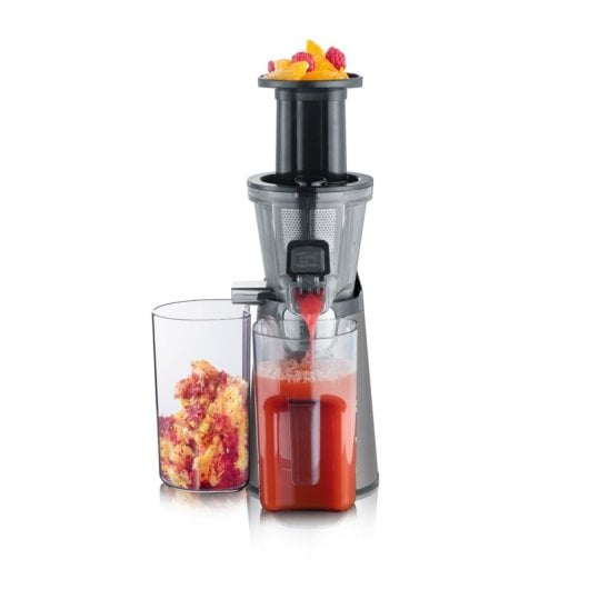 Extracteur de jus à basse vitesse. Severin Es 3571 - 150 W. 1 L. Gris