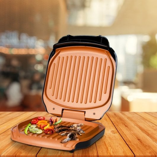 Bonplus Antihaft-Sandwichmaker Elektrogrill Sandwichgrill