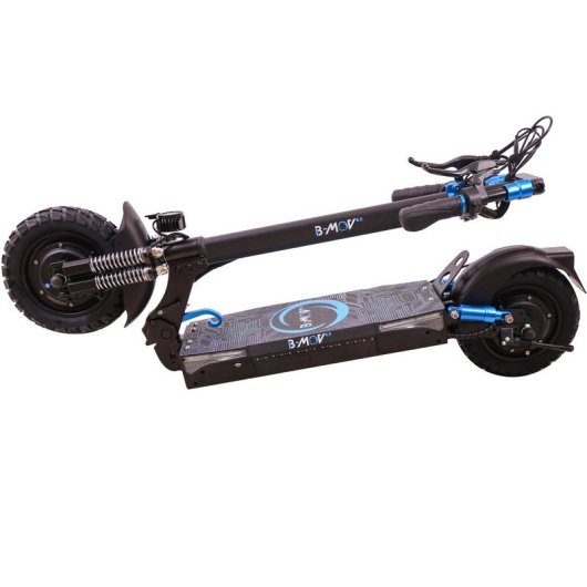 B-Mov 6.0 Cadaques Patinete Eléctrico 1000W (500W+500W) 10" Negro Homologado DGT