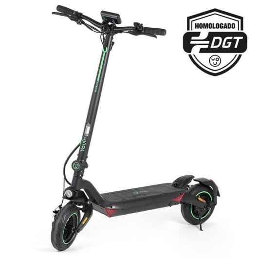 Trottinette électrique Youin XL Max Lite 800W (Max. 1200W) 10" Noir