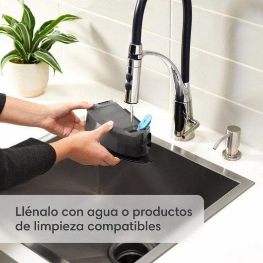 iRobot Roomba Combo i5+ Robot Aspirador Friegasuelos con Base de Autovaciado + Pack 3 Bolsas